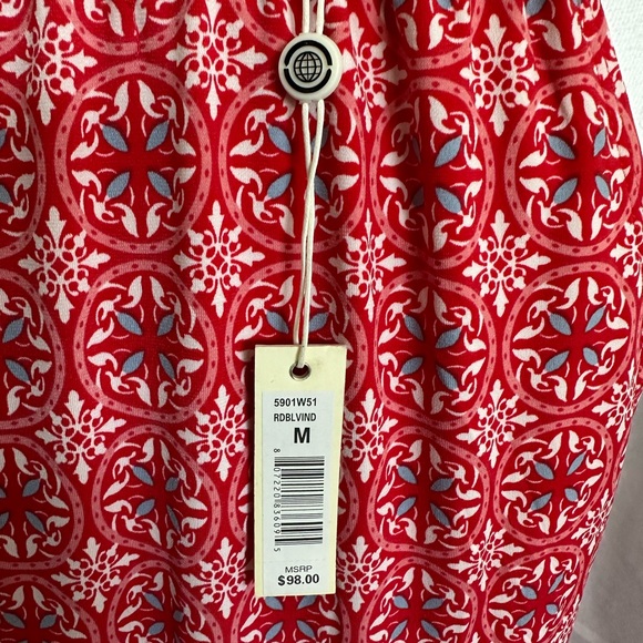 MAX STUDIO Summer Sleeveless Dress, halter neckline with keyhole cutout Size: M - Picture 5 of 15